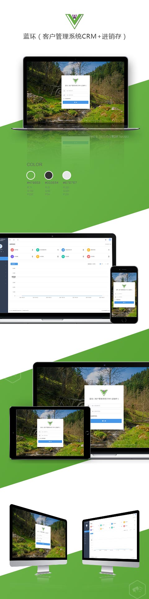藍環(huán)CRM+PSI軟件
